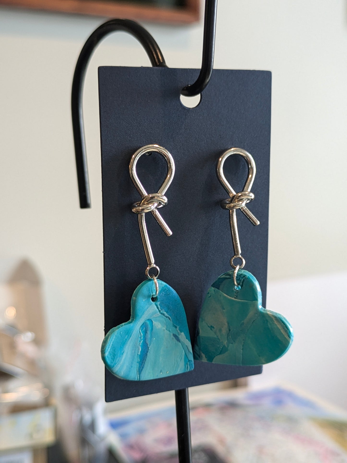 Heart earrings