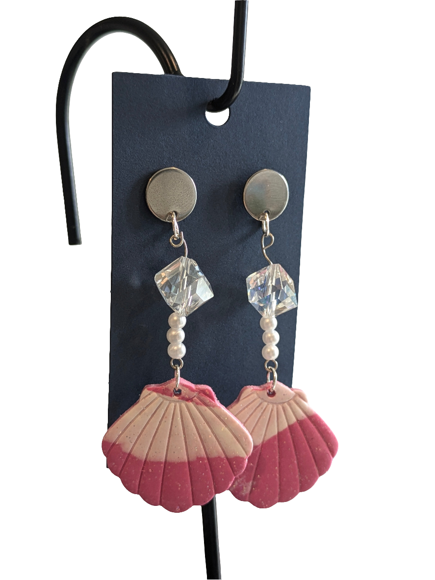 Seashell earrings