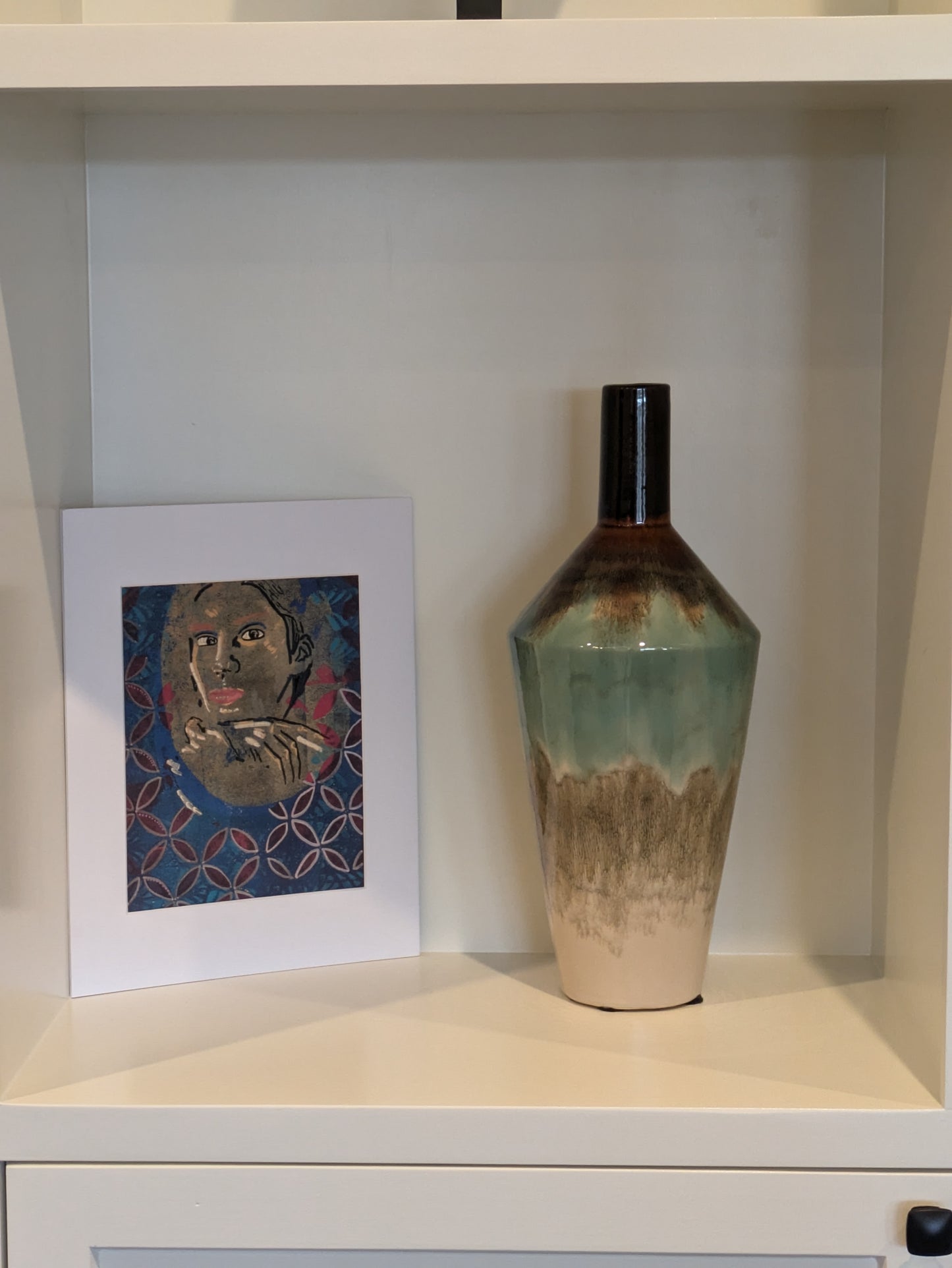 Through the glass print