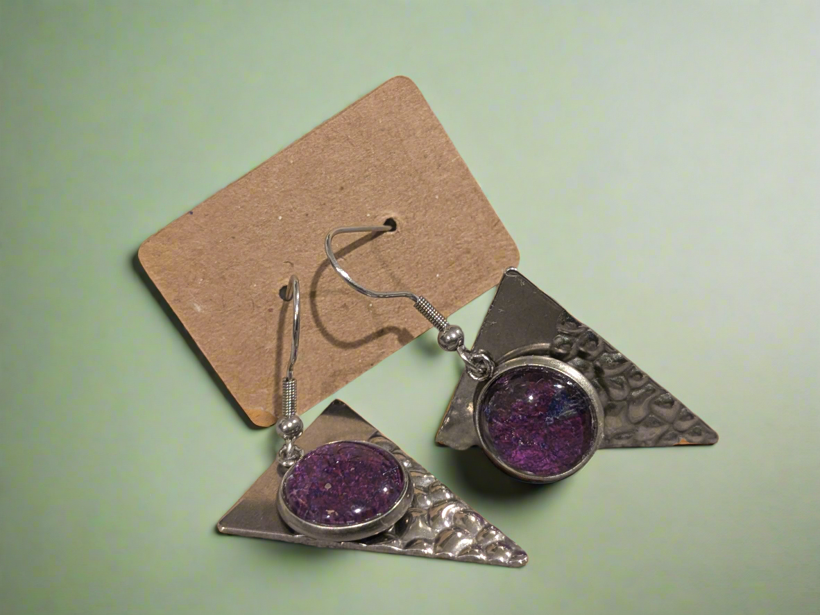 Triangle earrings