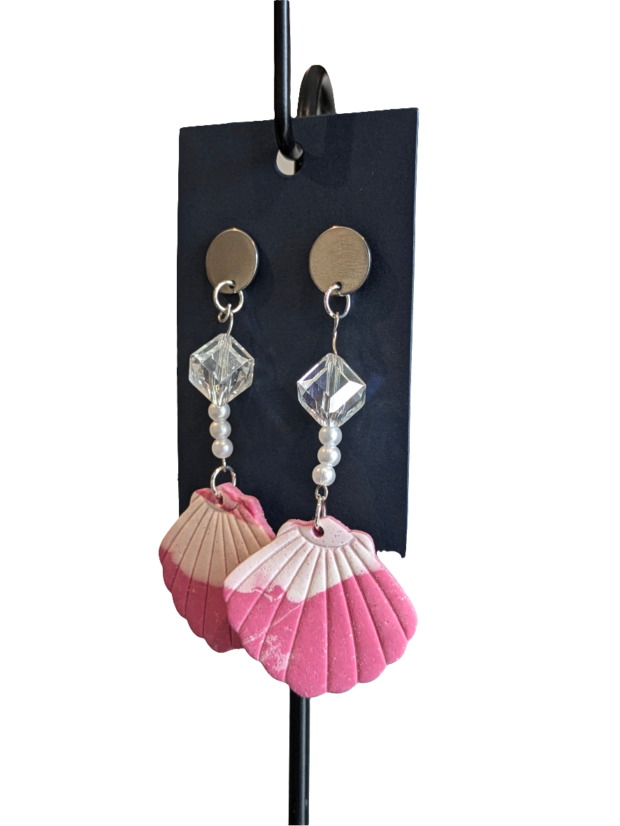 Seashell earrings